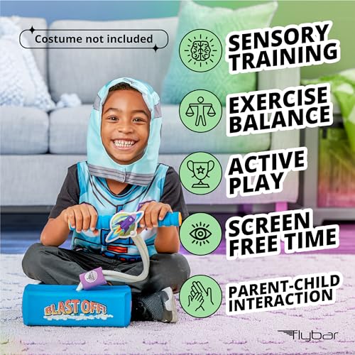 Image of Flybar My First Foam Pogo Jumper for Kids Fun and Safe Pogo Stick for Toddlers, Durable Foam and Bungee Jumper for Ages 3 and up, Supports up to 250lbs, Rocket