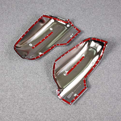 Beautost Fit For Dodge RAM 1500 2015 2016 2017 2018 2019 2020 Rear view Mirror Side Molding Cover Trims ear view Mirror Side Molding Cover Trims - Thumbnail 5