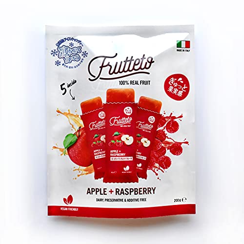FRUTTETO アイスキャンディー アップル&ラズベリー 5個