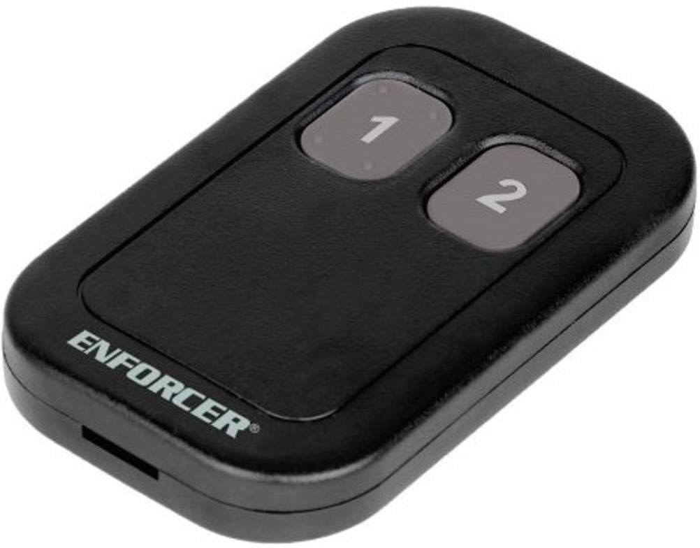 Seco-Larm SK-919TP2H-NQ 2-Button Handheld Slimline RF Transmitter with 3-Channels, Compatible with all 315MHz SECO-LARM Receivers, Over 68 Billion Possible Codes, Operates Up to 500ft (150m)