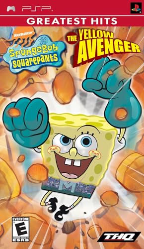 Spongebob Squarepants The Yellow Avenger - Sony PSP (Renewed)