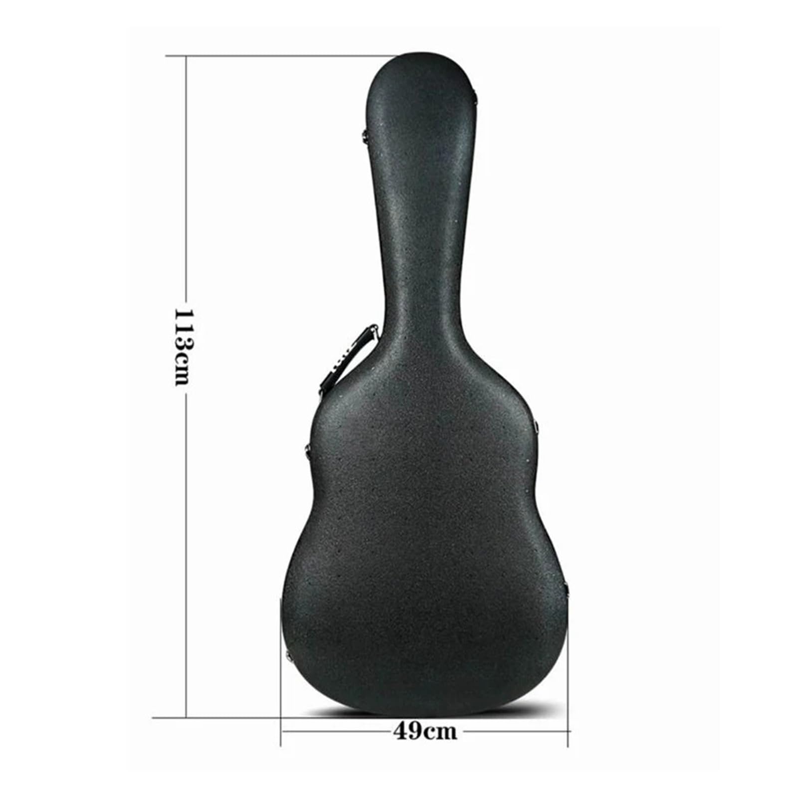 Generico Custodia leggera for chitarra classica da 39 pollici Custodia rigida ispessita impermeabile Zaino antiurto for spallacci Accessori