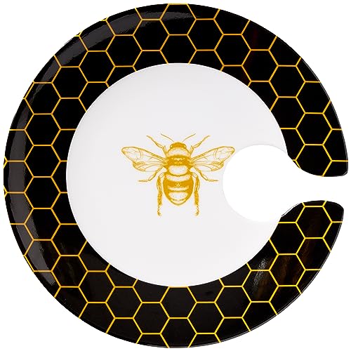 C.R. Gibson Honeycomb Hive Mingling Plate Set, 49 Piece (QAPS3-25361)