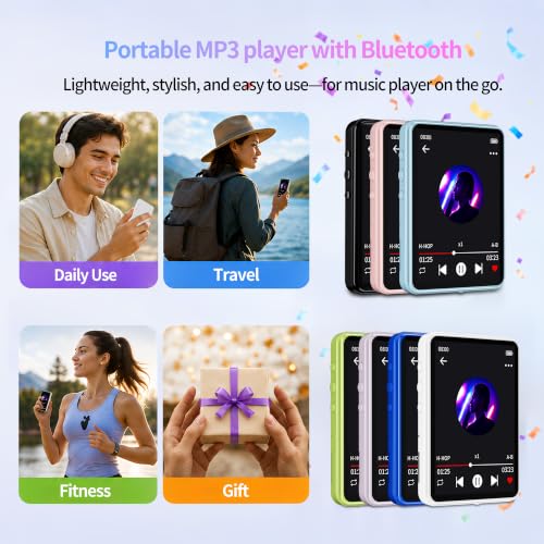 Tengsen MP3 Player with Bluetooth, Touch Screen and Speaker - $20.99 AC + 50% Off Code T3MKCCG9 - image 7