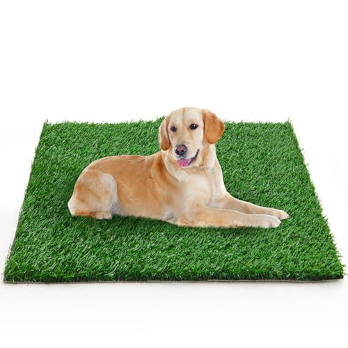 PICK FOR LIFE Dog Artificial Grass Mats for Replacement, Pet Pee Fake Grass for Potty Training, Perfect for Indoor Outdoor Use (80 x 130 cm)