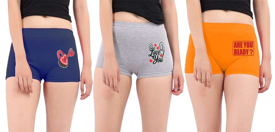 Casual Ladies boy Shorts Panties Combo,Ladies Panty,Ladies Panties,Ladies Boyshorts,Ladies boy Shorts,Boyshorts Panties for Women (95 CM, Multicolor) (RD-AC5M-WJV0_PT)-image-42