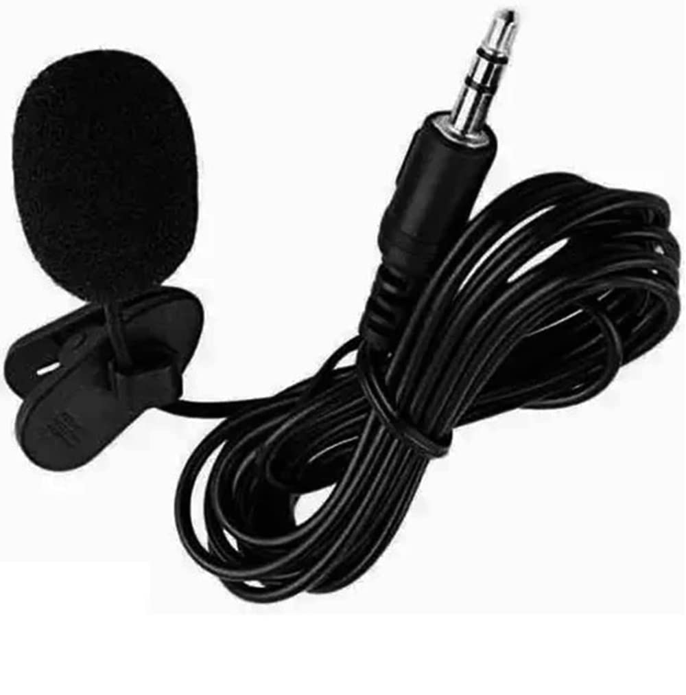 HANUMEX® 3.5mm Clip Microphone, Collar Mike for Voice Recording, Lapel Mic Mobile, PC, Laptop, Android Smartphones, Camera Microphone-image-49