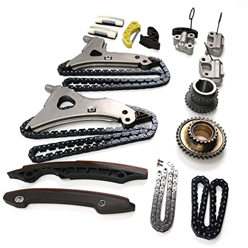 Copachi Engine Timing Chain Kit Fits For Benz E350 Gl450 E400 Ml350 Glk350 M276 W212 W204 3.0L 3.5L V6 Turbo After-Market Parts 2 Years Warranty #TOP2