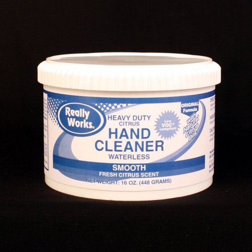 Really Works Hand Cleaner Heavy Duty SMOOTH (No Pumice). Sold by case only. 12 - 16 oz cans in each case
