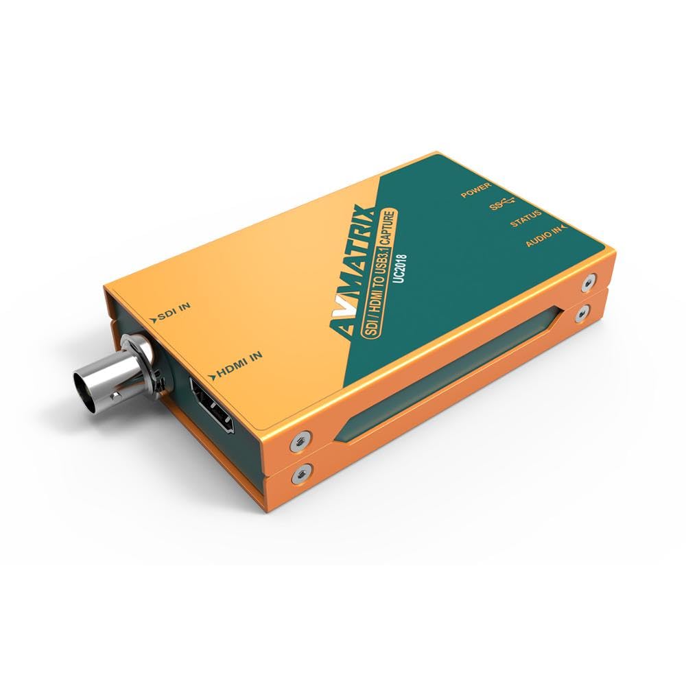 Convertidor Digital, UC2018 Compatible con/SDI a USB3.1 Type-C Captura de vídeo sin comprimir for transmisión
