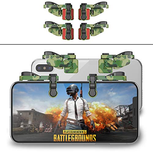 ? ? de 2 Paires Ifyoo Z108 Housse de Manette de Jeu Compatible avec Pubg Mobiles/Couteaux Out/règles de la Survie  sensibles Shoot et Vise Déclenchent L1r1 Compatible avec Android et iPhone