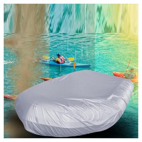 Waterproof Inflatable Boat Cover - 7 Sizes Anti-UV Dinghy Pr