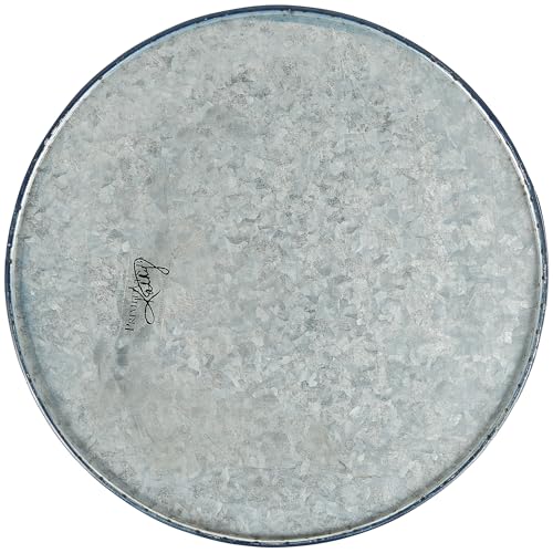 Plateau fleurs bleues rectangulaire pour service amovible et cuisine