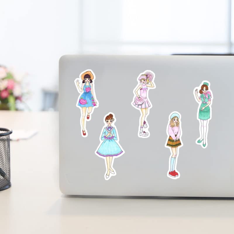 Amazon.co.jp: コラージュ シール 女の子 100枚 素材 人物
