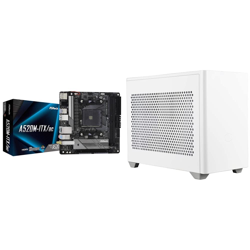 Amazon | 【セット買い】ASRock マザーボード A520 M-ITX/ac AMD Ryzen