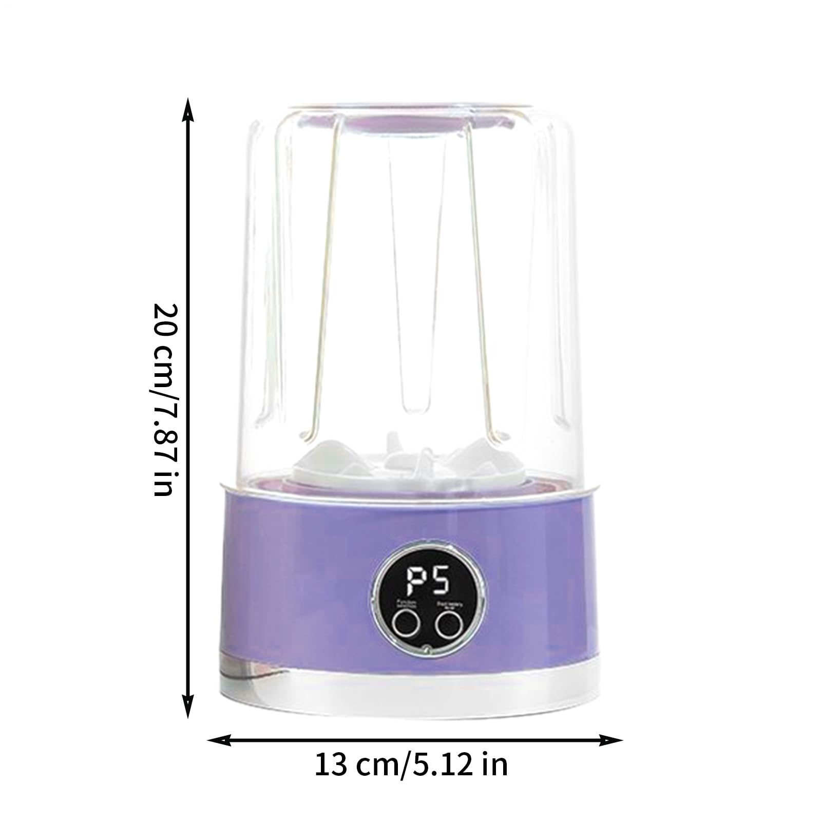 Lavadors Portátil Mini Recargable, Con Centrifugador, 20x13x13 cm Capacidad Para Ropa Interior, Calcetines Y Ropa De Bebé, Lavado Con Batería De Larga Duración, Ideal Para Viajes Y Espacios Pequeños — view 5