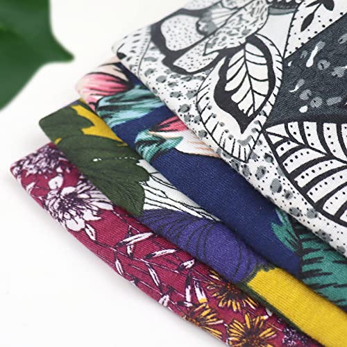 4 Pezzi Fasce per Capelli Donna,Kavya Larga Fascia...