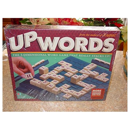 Scrabble Upwords The 3-Dimensional Word Game That Really Stacks Up! 2002 Edition
