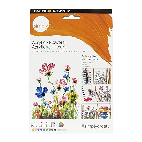 Daler Rowney - Activity Set 1 Acrílico Simply En Oferta Set Pintura Acrilica Daler Rowney Simply Activity