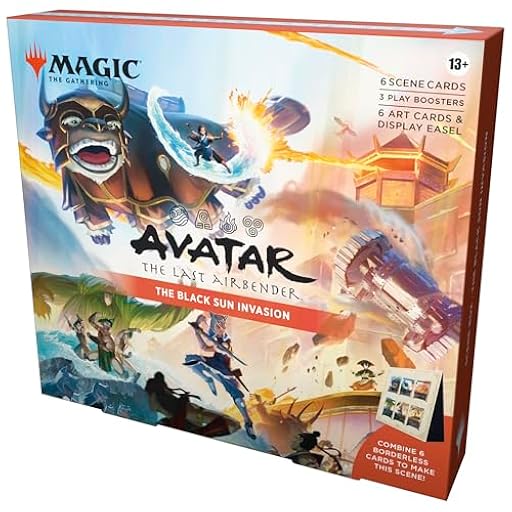Caja de Escena de Magic: The Gathering | Avatar: la Leyenda de Aang: The Black Sun Invasion (Versión en Inglés) | Ya disponible en tu tienda friki favorita! En mundofriki.es!