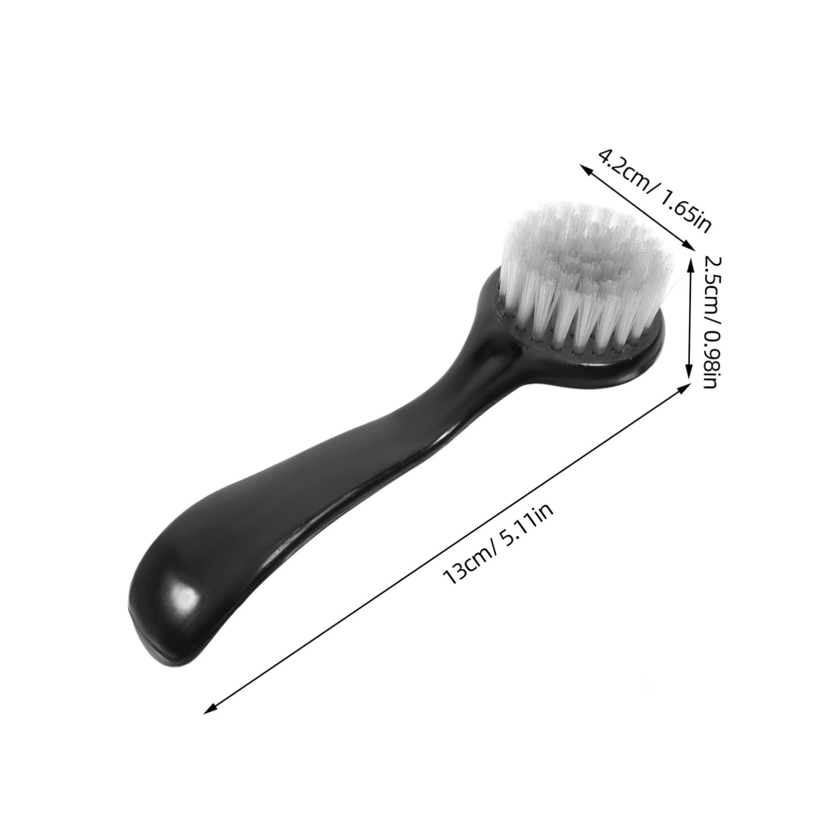HAPINARY Manual Facial Cleansing Brush 3pcs Horn Brush Face Scrubber for Face Exfoliation