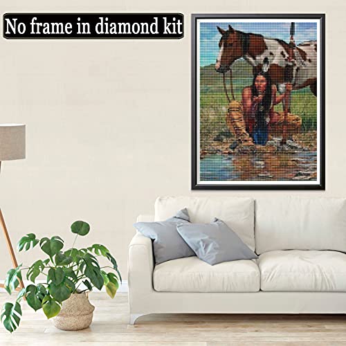 Sugamm 5D Kit per Diamond Painting Indiani Kit