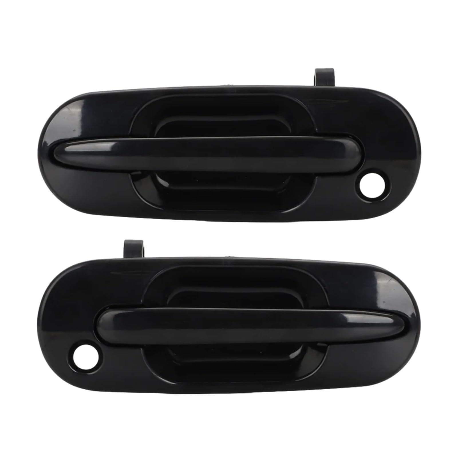 OUVECR for CR-V for CRV 2.0L 1997-2001 Front Rear Left Right Exterior Outside Door Handles Passenger Driver Handle Car Accessories Car Outer Door Handle(Front Left and Right)