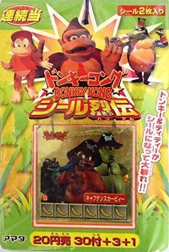 Amazon アマダ ドンキーコング シール烈伝 30付 シール ステッカー おもちゃ