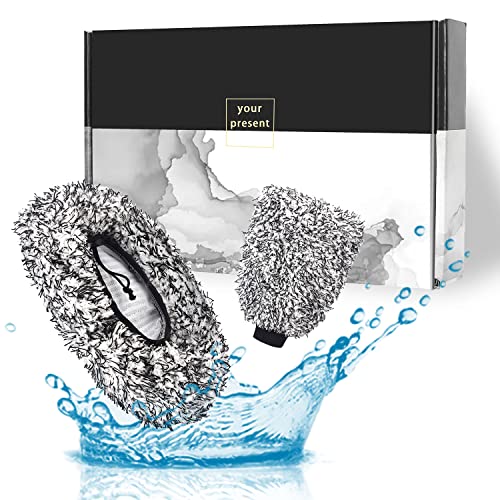 Deuvuo Couverture de brosse, Gant de lavage pour brosses de lavage auto Housse de brosse de lavage auto sans rayures , SB Housse de brosse de lavage pour parc/station de lavage Cover