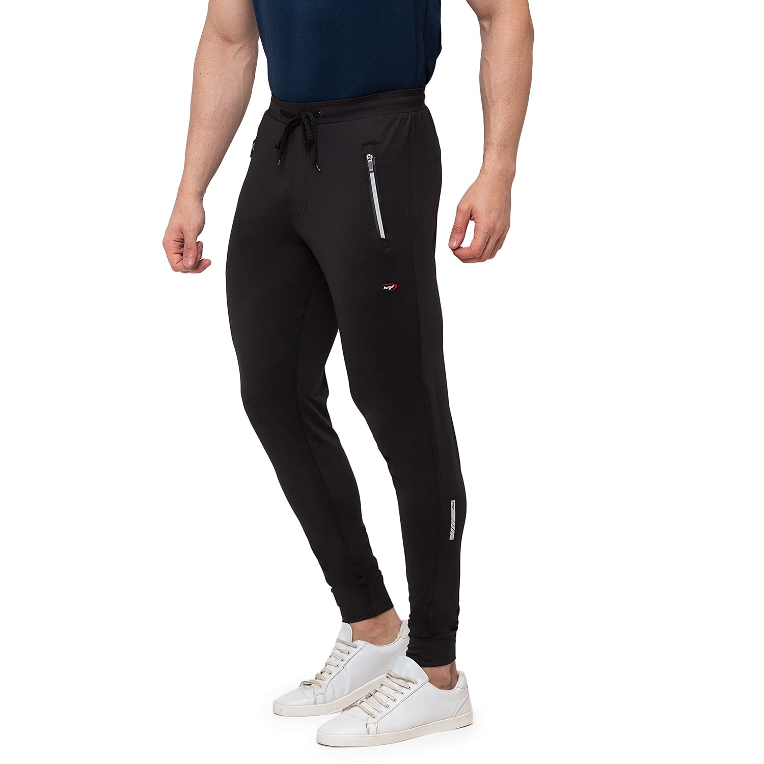 Buy berge' Men's Dryfit Polyester Jogger Slim Fit Track Pant with