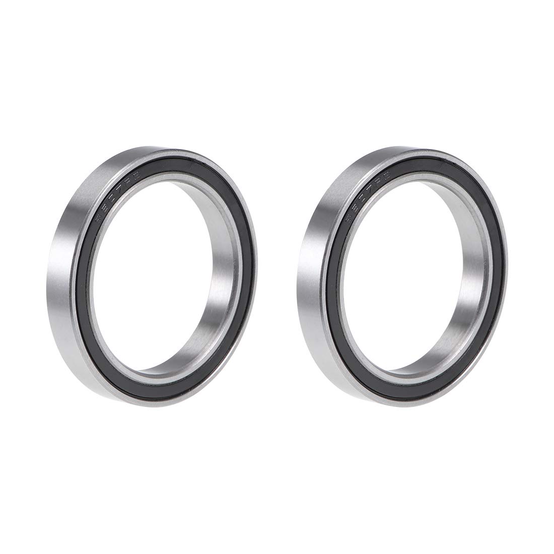 6807-2RS Ball Bearings - Double Sealed Chrome Steel -1
