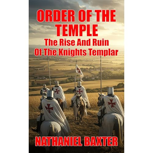 Order Of The Temple: The Rise And Ruin Of The Knights Templar Audiolibro Por Nathaniel Baxter arte de portada