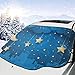 Produktbild shidishangmaodian Car Snow Jacket Frost Car Windshield Starry Star Moon Cloud Sky Snow Cover Ice Cover Car Windshield Sunshield Waterproof Windshield Protects Car/SUV