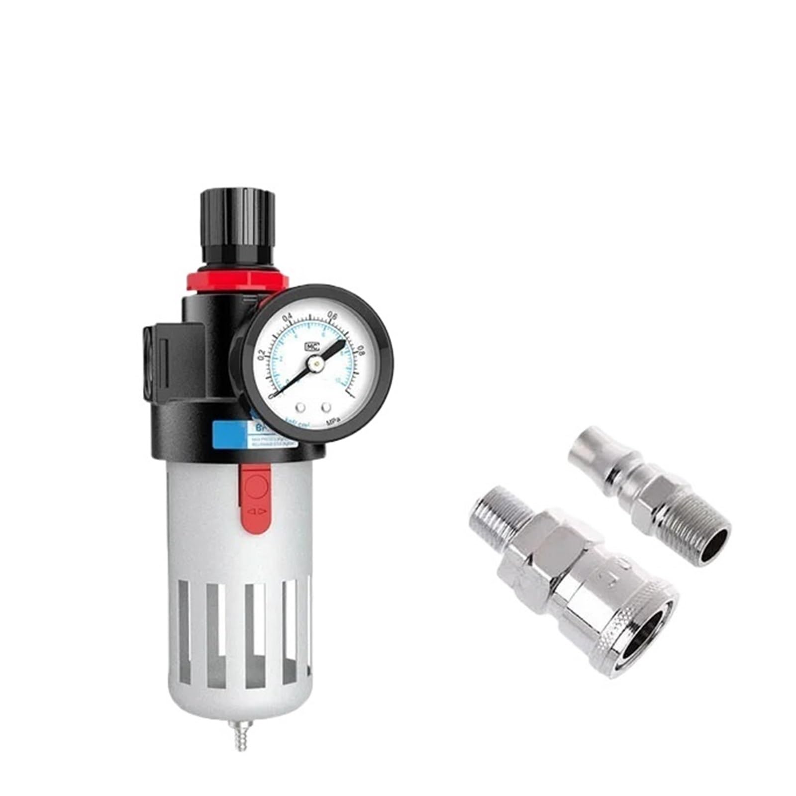 BFC2000 1/4 sprężarka powietrza separator oleju i wody filtr regulator przygotowanie jednostka (BFR metal + SM+PM)