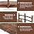 Giantex 5 FT Wooden Garden Bridge, Stained Wood Arc Footbridge with Railings, 400 lbs Capacity, Decorative Pond Bridge for Outdoor Garden Yard Backyard Creek Farm (Brown)