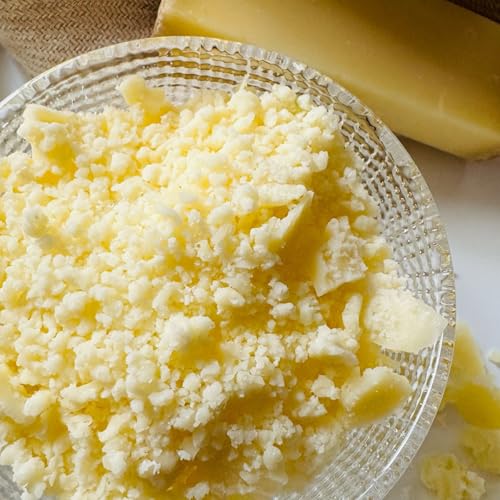 《DELICEMED》 削りたて コンテ 24ヶ月熟成 AOP グラスフェッド 無殺菌乳 チーズ 無添加 粒状 粉チーズ |濃厚な味わい Comte 24M Grassfed Grated Cheese No Additives Aged & Rich (