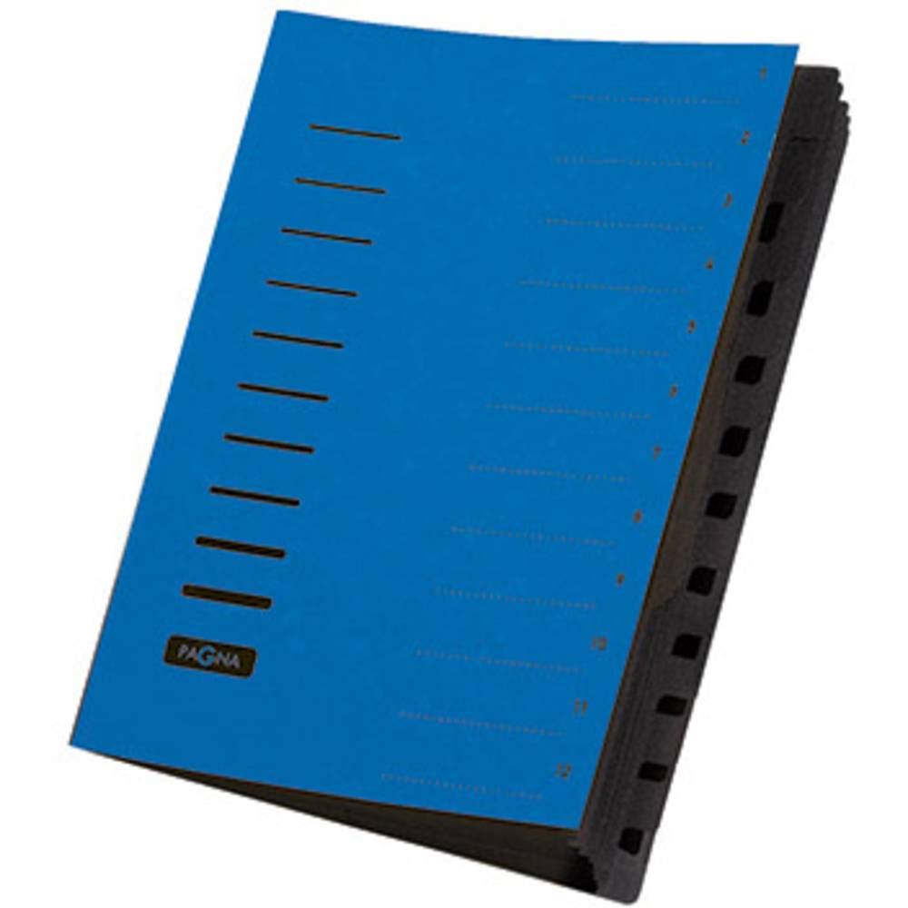 Pagna 4005902 Document Wallet Pressboard 12-Piece