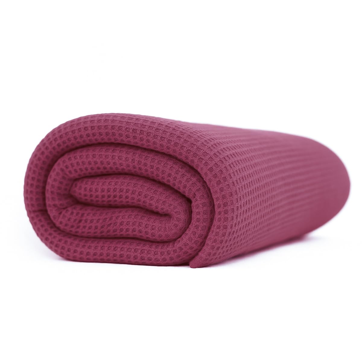 Interweave Healthcare Flame Retardant Hospital Blanket, Lightweight 100% Polyester Throw (Red)