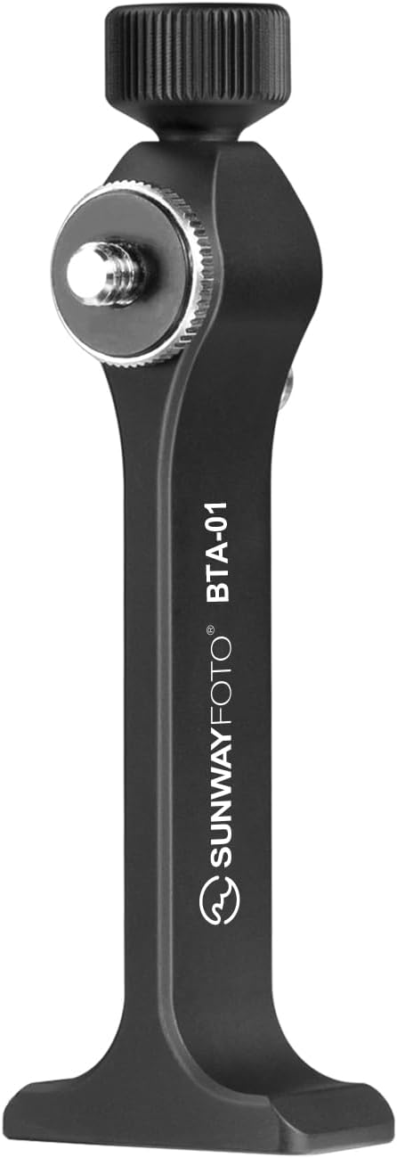 Binocular Tripod Adapter Accessories,with Arca Swiss Plate and 1/4 Thread Hole, 2504