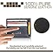 Luxe Leather Front Pocket Slim Minimalist Wallet for Men & Women - New & Secured RFID Blocking Design (Black - LX001)