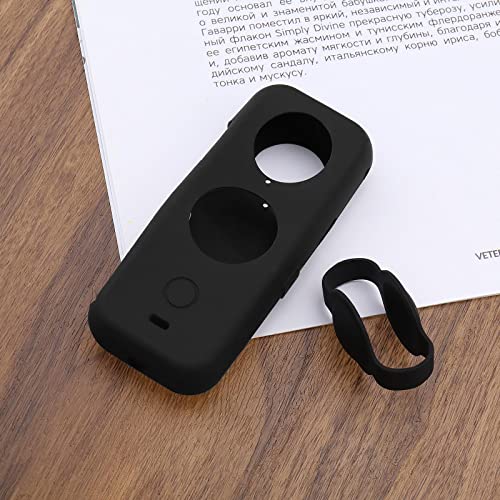 Cache objectif Insta 360 ONE X2 silicone anti choc poussière - 7