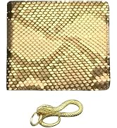 Amazon | [SakuraZen] 白蛇 長財布 本 蛇革 財布 ヘビ 柄 メンズ