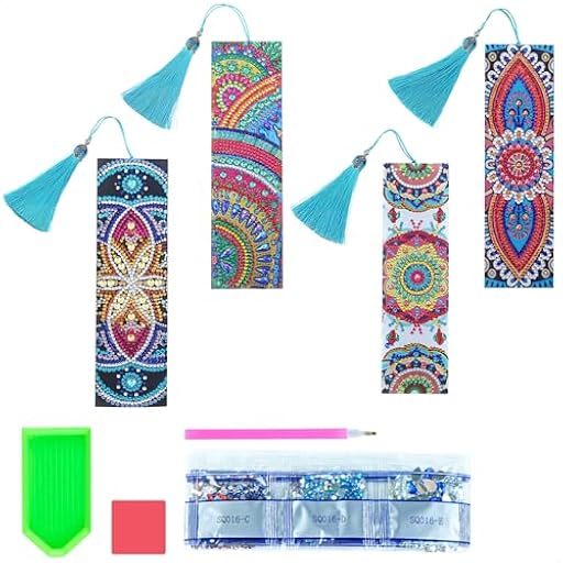 Marcapaginas Diamantes Diamond Painting, Marcapaginas Personalizado 5D con Borlas, DIY Punto de Libro para Lectores y Estudiantes, Regalo Graduación y Cumpleaños | Ya disponible en tu tienda friki favorita! En mundofriki.es! Marcapaginas Diamantes Diamond Painting, Marcapaginas Personalizado 5D con Borlas, DIY Punto de Libro para Lectores y Estudiantes, Regalo Graduación y Cumpleaños | Ya disponible en tu tienda friki favorita! En mundofriki.es!