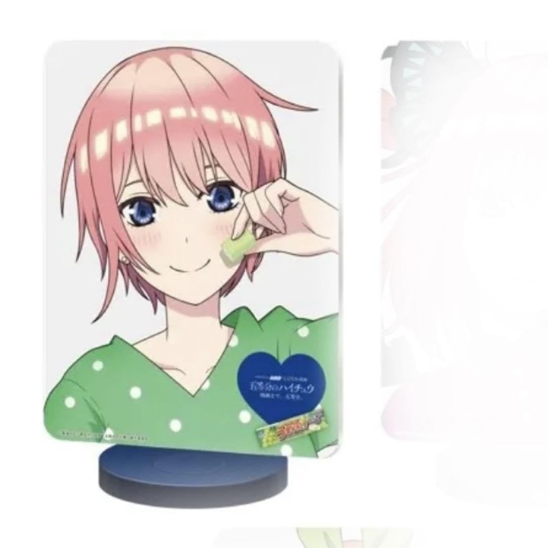 五等分の花嫁 ボイス付きアクスタ五等分のハイチュウ 一花