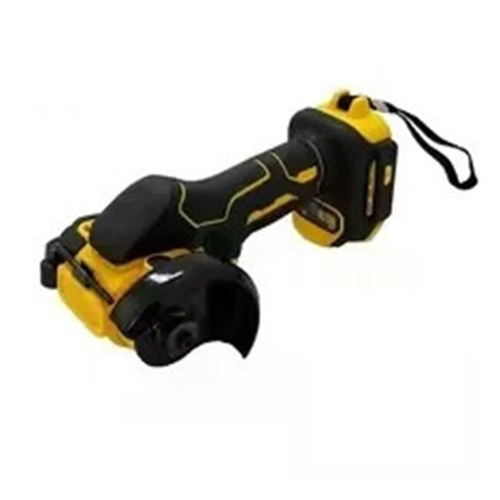 LNHHG 3 Inch Cordless Angle Grinder Cut-Off Tool Polishing Grinding Cutting Metal Power Tool(Gold)