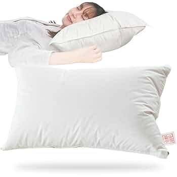 kT】日本製 エコフェザー枕 43×63 2個セット エコ羽毛布団 2