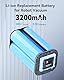 14.4V 3200mAh Li-Ion Ersatzakku für eufy RoboVac, G10 G20 G30 G35 G40 Hybrid, Kompatibel mit RoboVac 11 11S 11S MAX 15C 15T 25C 25C Max 30 30C 30 Max 35C, Tesvor X500 Akku