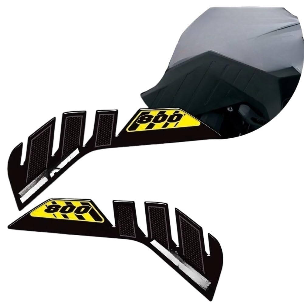 Adesivo Copri Serbatoio Per V-STROM 800DE 23-25 decalcomanie serbatoio