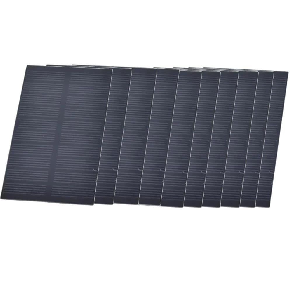 Wvyhlamrc One Color 10Pcs Solar Panel 1W 5V 107 * 61Mm 200Ma Solar Panel Monocrystalline Silicon Solar Cell For Cellular Home
