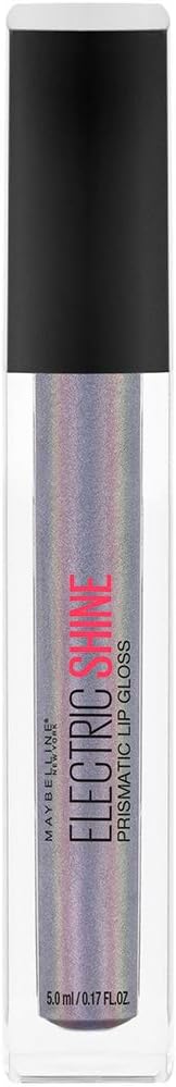 MAYBELLINENew York Lip Studio Electric Shine Prismatic Lip Gloss Makeup, Midnight Prism, 0.17 fl. oz.